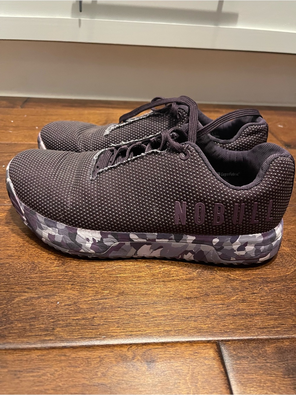 NOBULL women’s camo/Purple Trainer - Lightweight Athletic Shoe